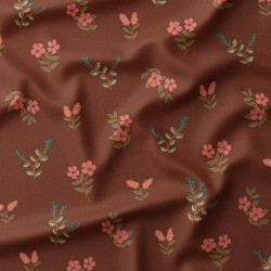 1000 Stripes Corduroy INSANO Brown / Violet